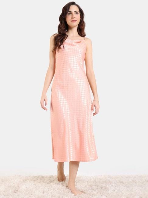 zivame-pink-printed-night-dress