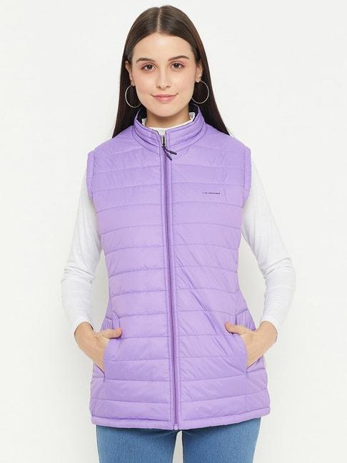 Okane Lavender & Navy Regular Fit Jacket