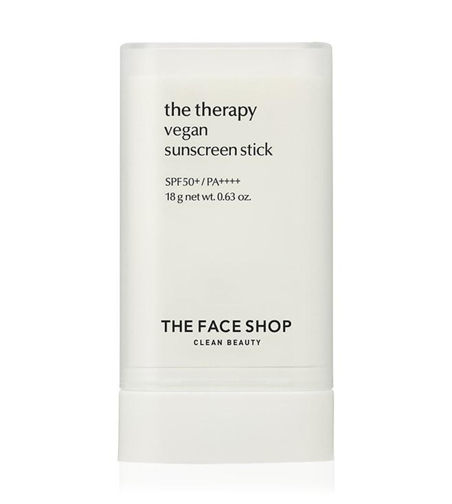 The Face Shop Therapy Vegan Sunscreen Stick SPF 50+ - 18 gm