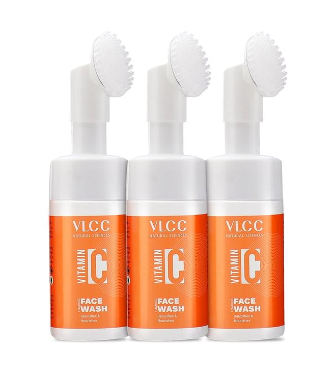 VLCC Vitamin C Foaming Face Wash - Pack of 3