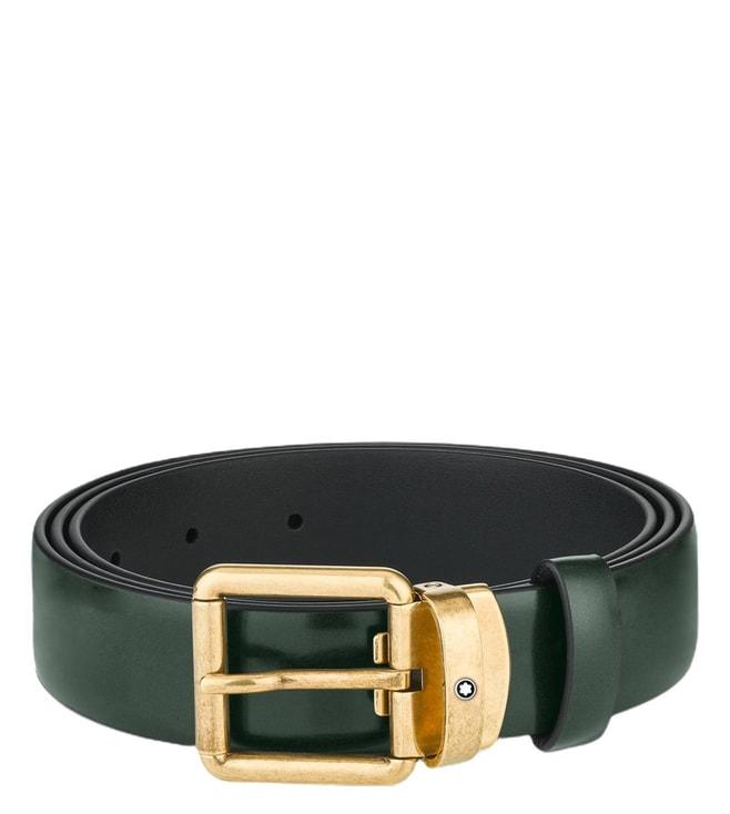 Montblanc Green Core Lines Casual Belt for Men
