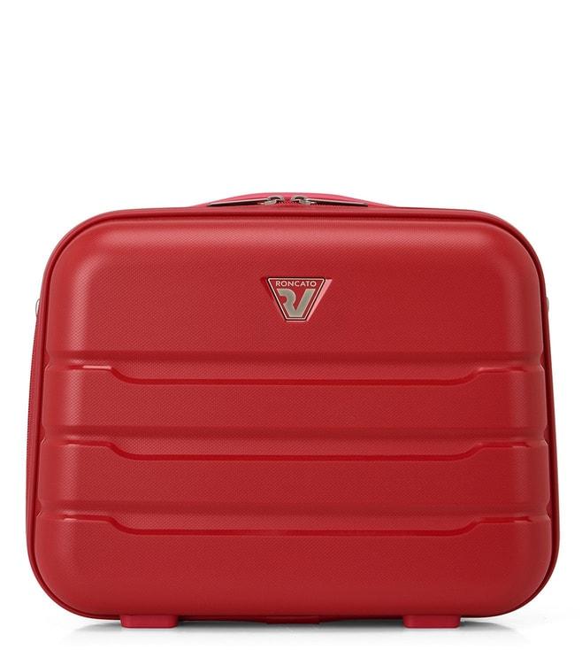 Roncato Rosso Butterfly Range Hard Case Medium Vanity Bag