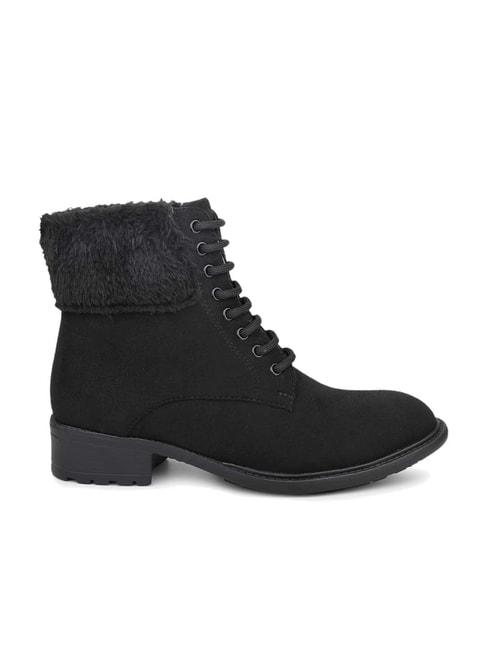 Inc.5 Women's Black Derby Boots