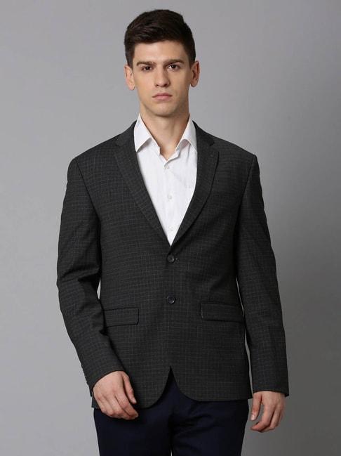 louis-philippe-grey-slim-fit-checks-blazer