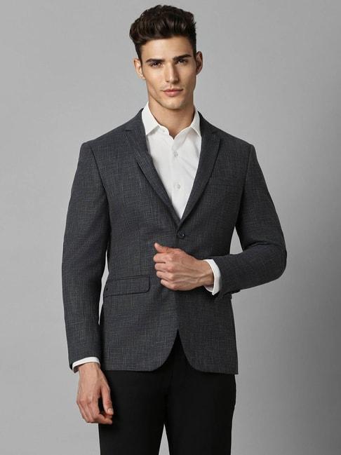 louis-philippe-grey-slim-fit-texture-blazer