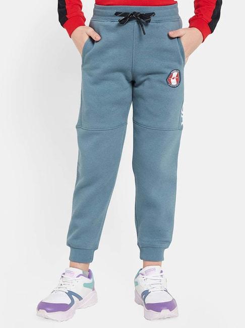 Octave Kids Nile Blue Printed Joggers