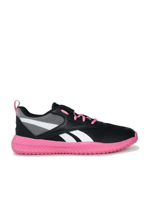 Reebok Kids Flexagon Energy 3.0 Black & Pink Training Shoes