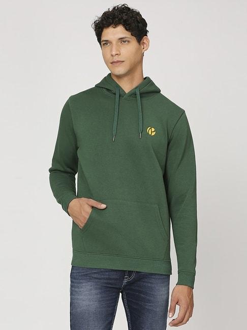 pepe-jeans-green-regular-fit-hooded-sweatshirt