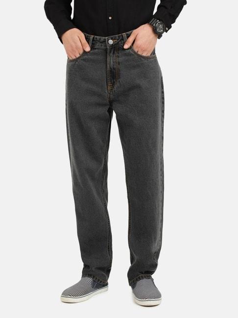 Bene Kleed Grey Straight Fit Lightly Washed Jeans