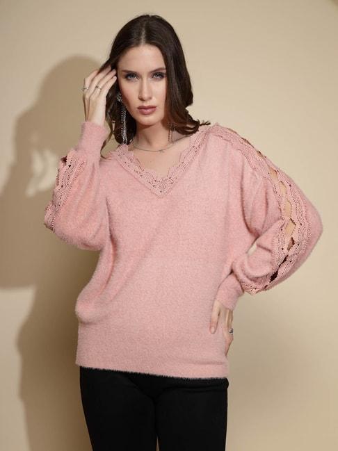 global-republic-pink-acrylic-pullover