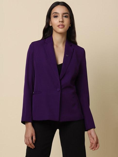 allen-solly-purple-regular-fit-blazer