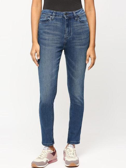 Pepe Jeans Blue High Rise Jeans