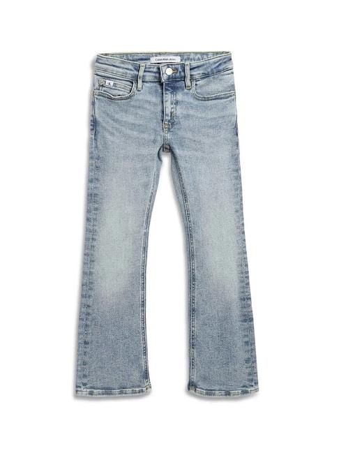 calvin-klein-jeans-kids-blue-solid-jeans