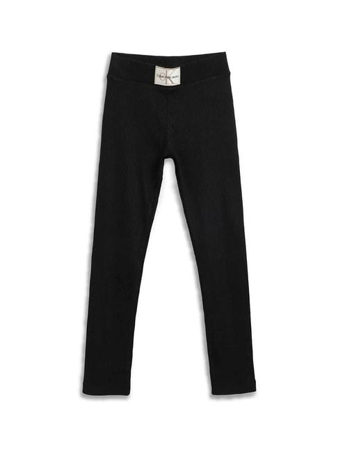 calvin-klein-jeans-kids-black-solid-leggings