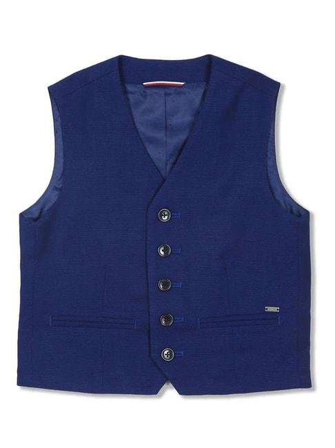 tommy-hilfiger-kids-blue-solid-waistcoat