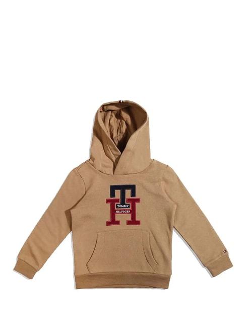 tommy-hilfiger-kids-khaki-applique-hoodie