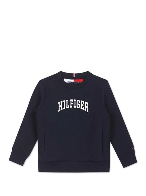 tommy-hilfiger-kids-blue-applique-sweatshirt