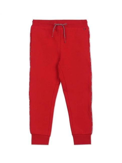 tommy-hilfiger-kids-red-solid-joggers