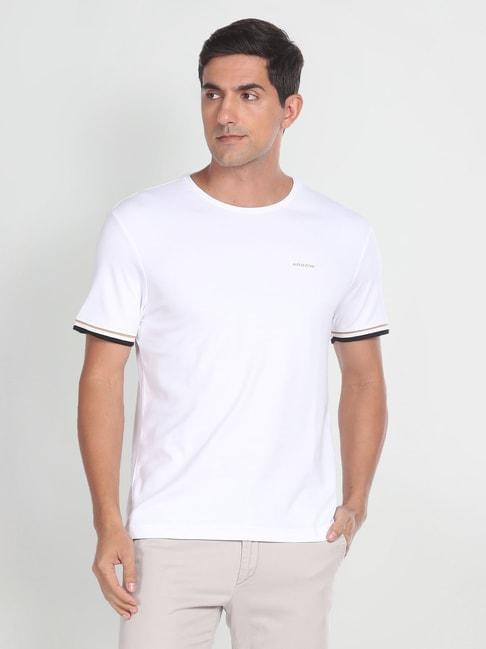 arrow-sport-vanilla-cotton-regular-fit-t-shirt