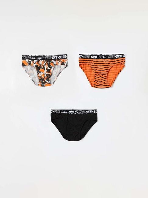 Fame Forever by Lifestyle Kids Multicolor Cotton Printed Briefs