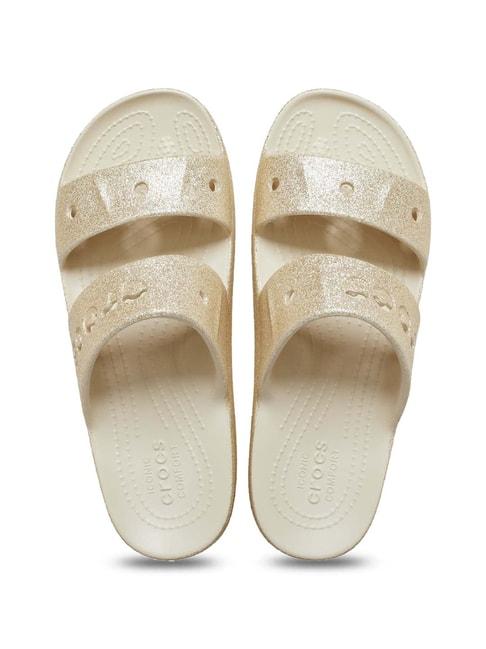 crocs-women's-baya-gold-casual-sandals