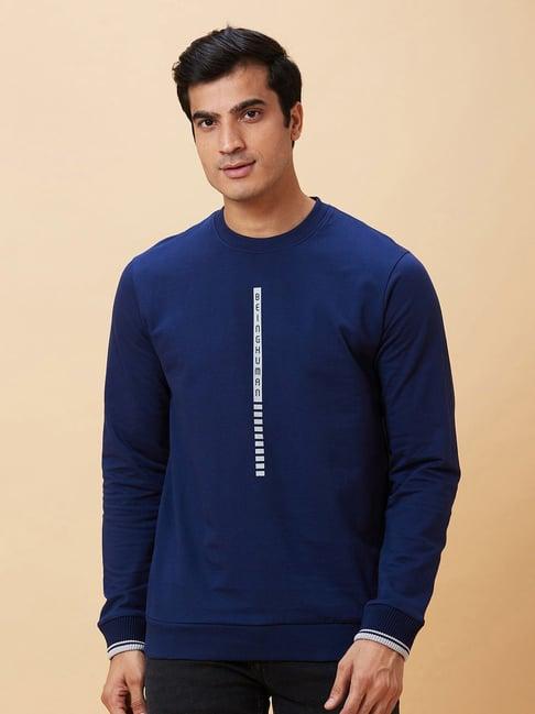 being-human-navy-regular-fit-printed-round-neck-sweatshirt