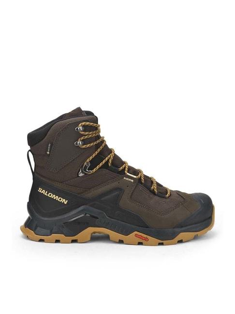 salomon-men's-quest-element-gtx-brown-outdoor-shoes