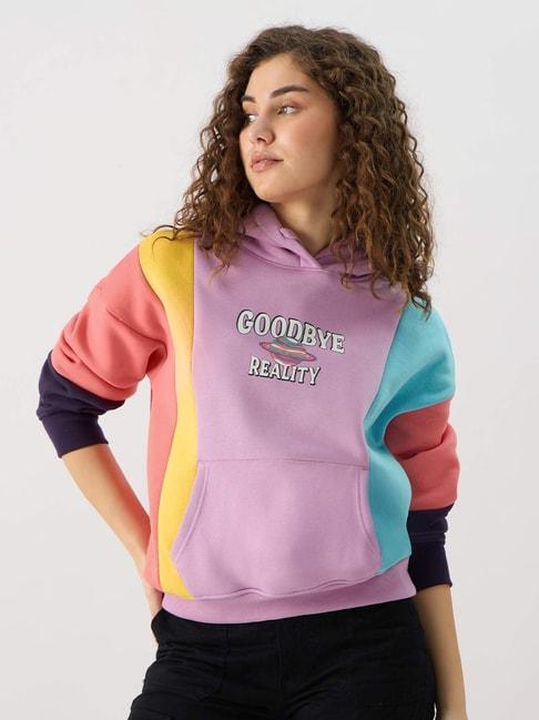 the-souled-store-multicolored-cotton-color-block-hoodie