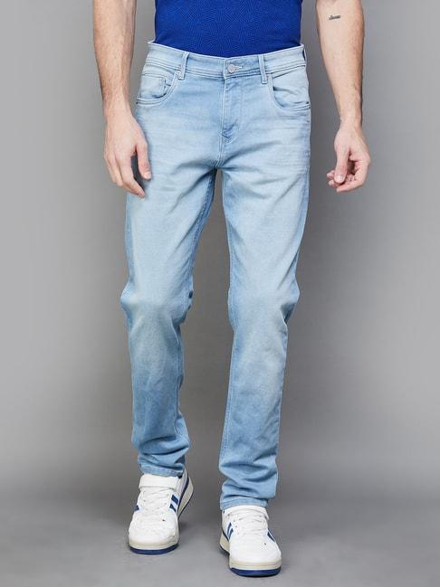 DENIMIZE Light Blue Skinny Fit Jeans