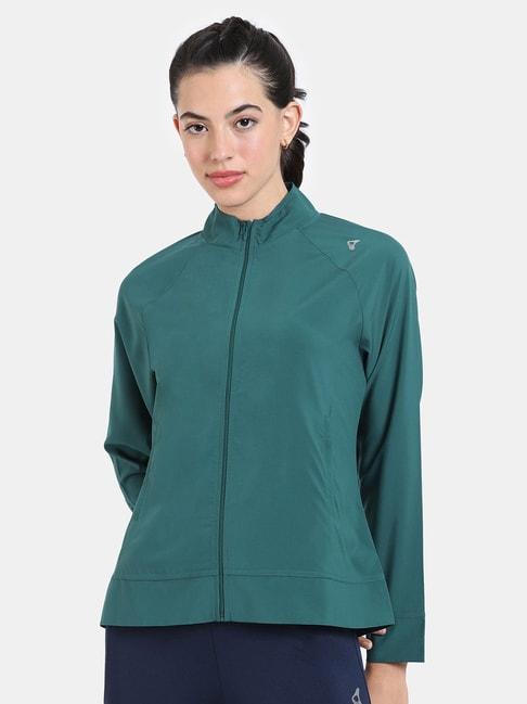 zelocity-by-zivame-green-sports-jacket