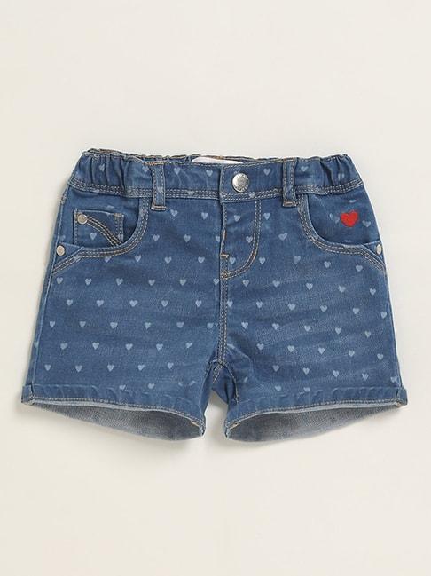 hop-baby-by-westside-blue-denim-printed-shorts