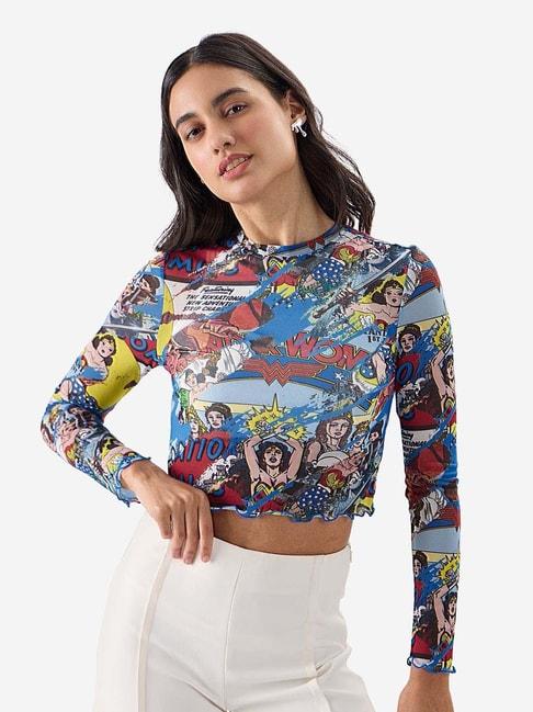 the-souled-store-multicolored-printed-crop-top