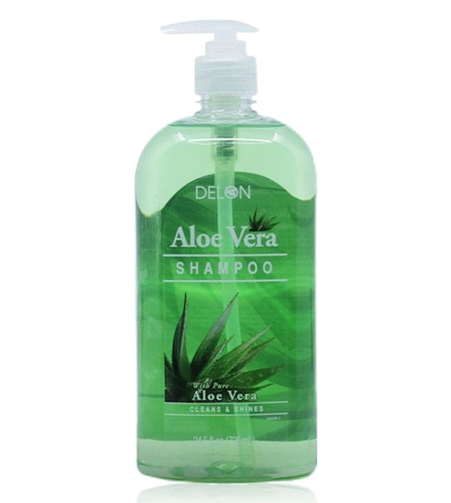 Delon Cleans & Shines Aloe Vera Shampoo - 725 ml