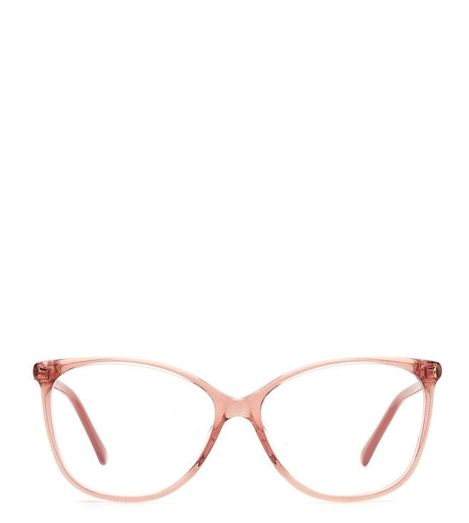 Jimmy Choo JC343 W66 Pink Square Eyewear Frames for Women