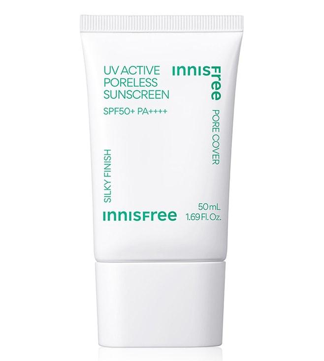 Innisfree UV Active Poreless Sunscreen with SPF 50+ PA++++ - 50 ml