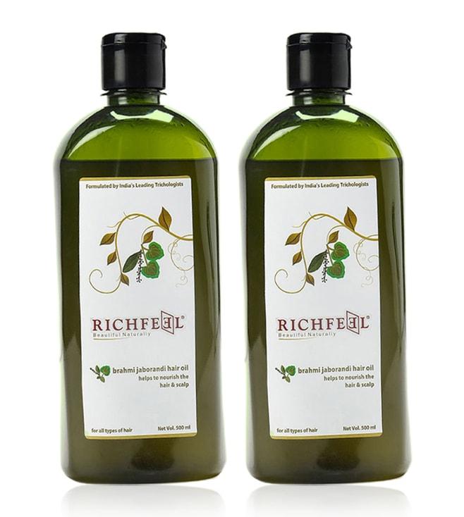 Richfeel Brahmi Jaborandi Hair Oil - Pack of 2