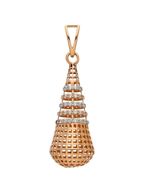 Malabar Gold & Diamonds 18k Rose Gold Pendant for Women
