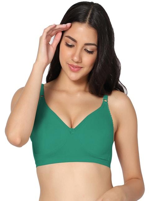 IN CARE Green Full Coverage Non-Wired T-Shirt Bra