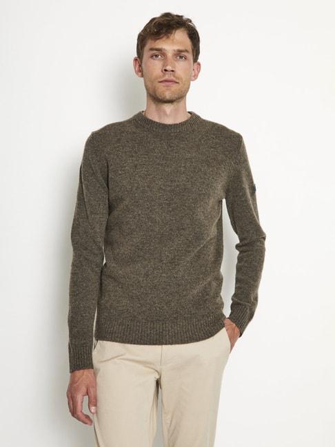 Bruun & Stengade Brown Regular Fit Sweater