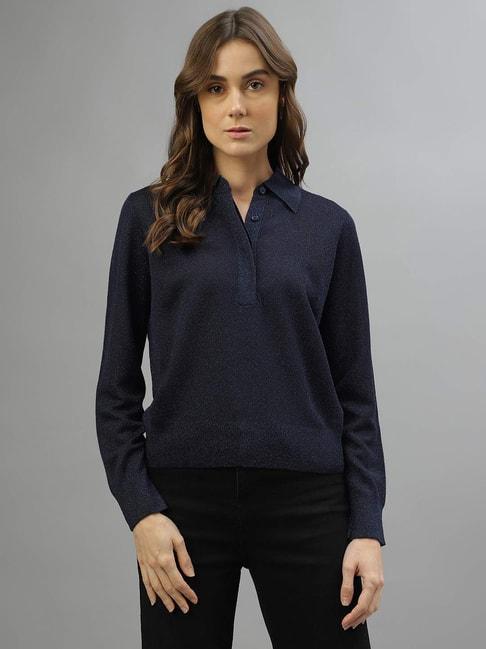 gant-navy-cotton-sweater