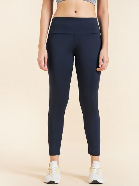 Sweet Dreams Navy Mid Rise Sports Tights