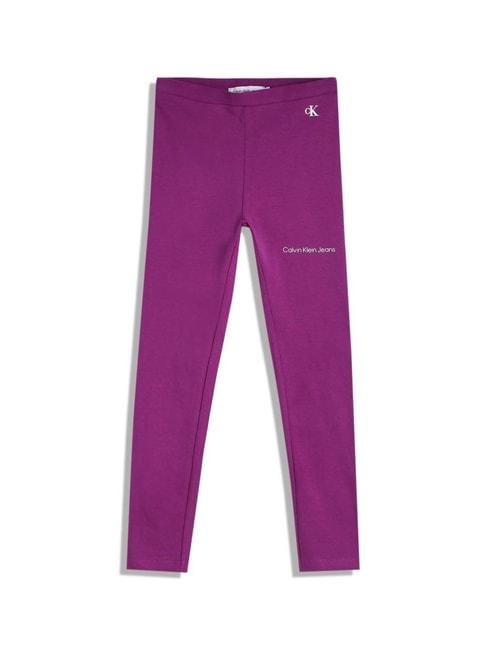 calvin-klein-kids-purple-cotton-logo-leggings