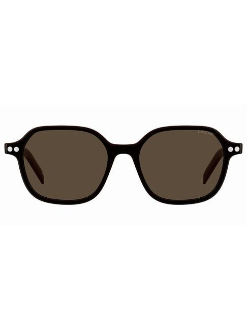 levi's-brown-round-unisex-sunglasses