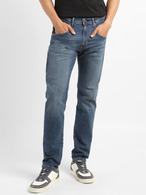 levi's-blue-slim-tapered-fit-jeans