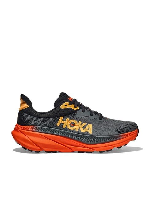 Hoka Men's M CHALLENGER ATR 7 Castlerock & Flame Running Shoes