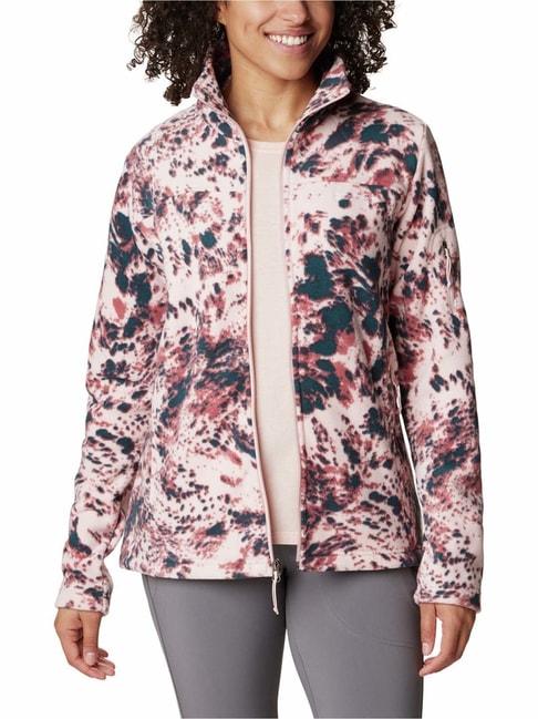 columbia-pink-printed-sports-jacket