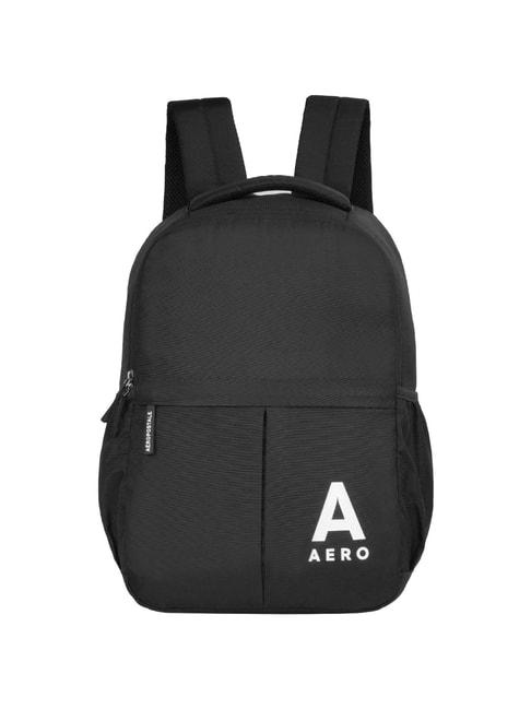 aeropostale-tucker-black-polyester-solid-laptop-backpack