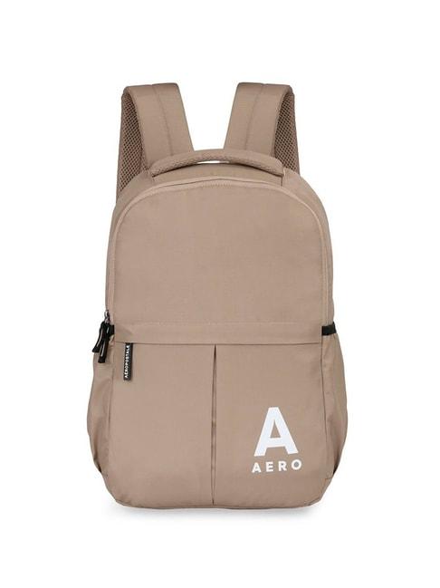 aeropostale-tucker-brown-polyester-solid-laptop-backpack