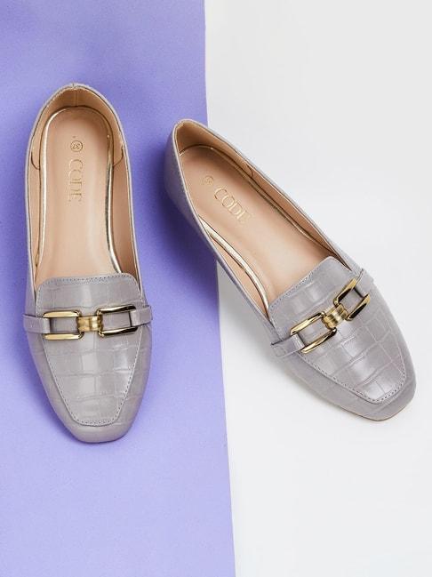 Code by Lifestyle Women's Grey Casual Loafer