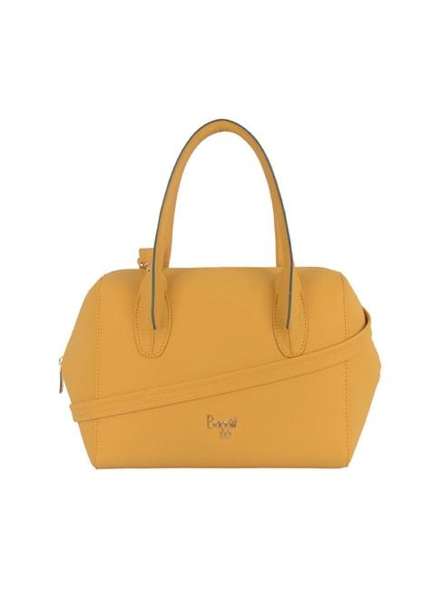 baggit-yellow-medium-handbag